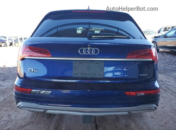 WA1BAAFY5M2108143 2021 AUDI Q5 Blue Widok z tyłu