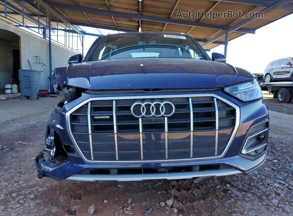 WA1BAAFY5M2108143 2021 AUDI Q5 Blue Widok z przodu