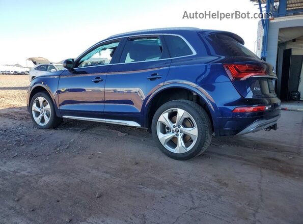 WA1BAAFY5M2108143 2021 AUDI Q5 Blue Tył lewy