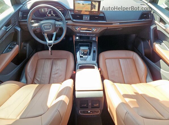 WA1BBAFY1N2129215 2022 AUDI Q5 Черный Вид панели приборов
