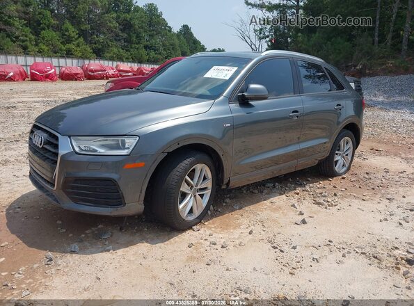 WA1BCCFS5JR016096 2018 AUDI Q3 Серый Передняя левая четверть