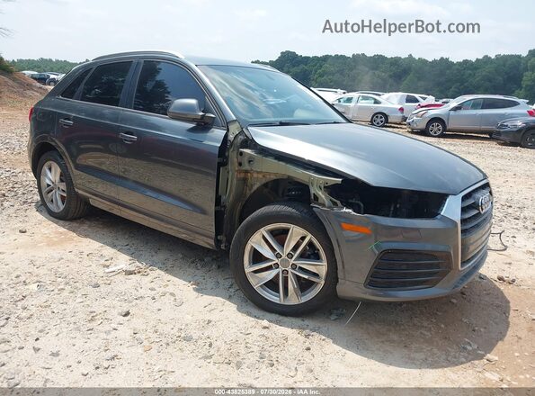 WA1BCCFS5JR016096 2018 AUDI Q3 Серый Вид спереди
