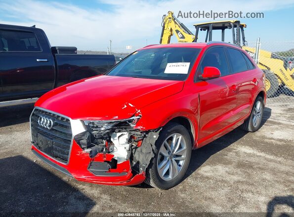 WA1BCCFS8HR004180 2017 AUDI Q3 Red Widok z przodu