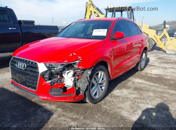 WA1BCCFS8HR004180 2017 AUDI Q3 Red Przód lewy