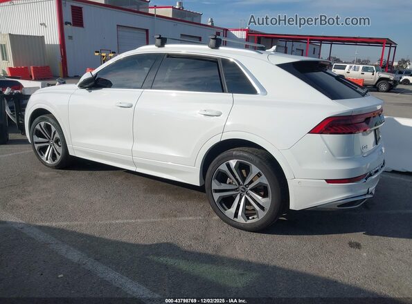 WA1BVAF11MD040077 2021 AUDI Q8 Белый Задняя левая четверть