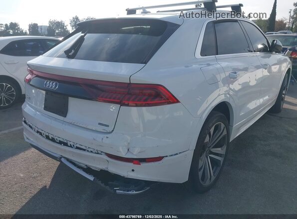 WA1BVAF11MD040077 2021 AUDI Q8 Белый Задняя правая четверть