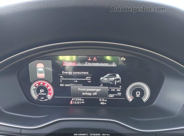 WA1C4AFY3M2069130 2021 AUDI SQ5 Gray Vista de los asientos traseros