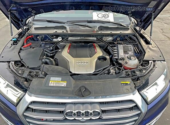 WA1C4AFY5J2043690 2018 AUDI SQ5 Синий Вид панели приборов