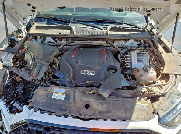 WA1C4AFYXR2013760 2024 AUDI SQ5 Белый Вид подкапотного пространства