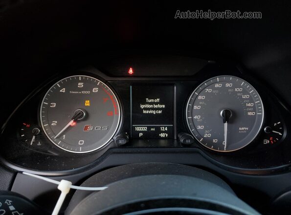 WA1CCAFP7HA062283 2017 AUDI SQ5 Серебряный Вид щитка приборов