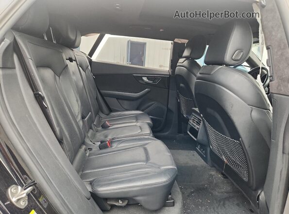 WA1CVAF19KD035503 2019 AUDI Q8 Black Rear interior view