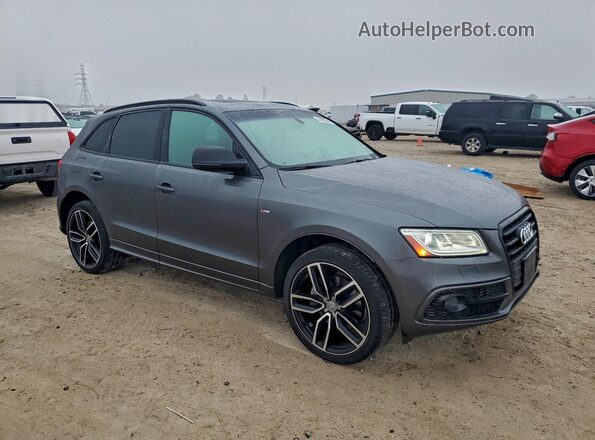 WA1D7AFP8HA055075 2017 AUDI Q5 Серый Передняя правая четверть
