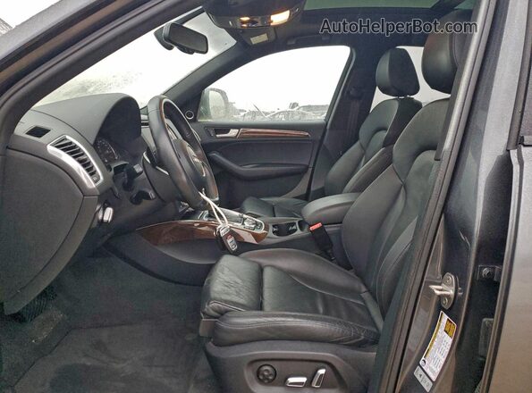 WA1D7AFP8HA055075 2017 AUDI Q5 Серый Вид салона спереди