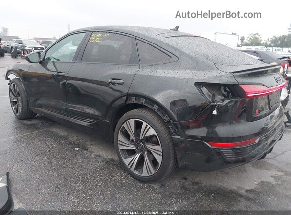 WA1DAAGE4RB013478 2024 AUDI Q8 E-TRON Black Tył lewy