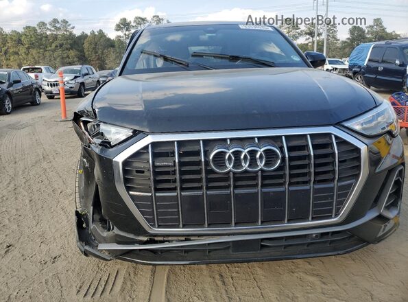 WA1DECF30M1054382 2021 AUDI Q3 Black Вид спереду