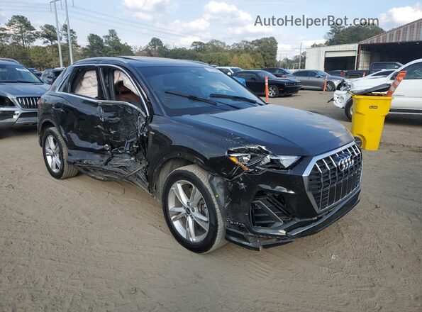 WA1DECF30M1054382 2021 AUDI Q3 Black Передня права чверть