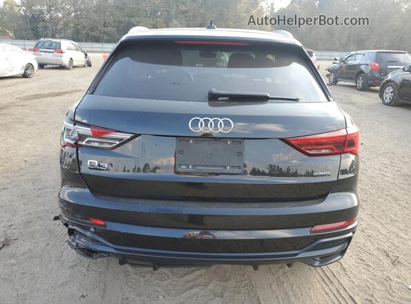 WA1DECF30M1054382 2021 AUDI Q3 Black Вид ззаду