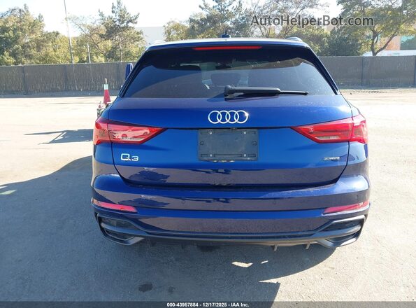 WA1DECF30N1146027 2022 AUDI Q3 Blue 