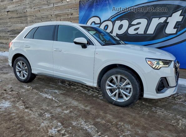 WA1DECF30S1058008 2025 AUDI Q3 Белый Передняя правая четверть