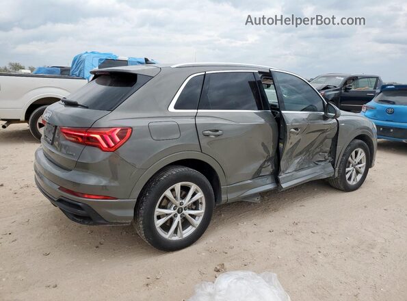 WA1DECF31M1036344 2021 AUDI Q3 Gray Задня права чверть
