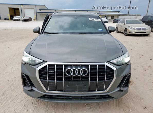 WA1DECF31M1036344 2021 AUDI Q3 Gray Вид спереду
