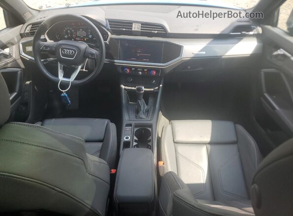 WA1DECF31N1018699 2022 AUDI Q3 Blue Առջևի վահանակի տեսք
