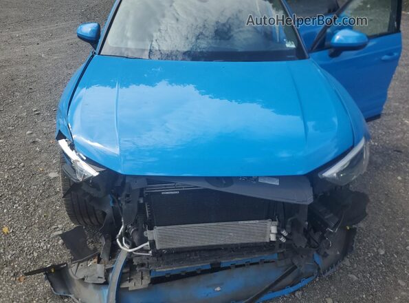 WA1DECF31N1018699 2022 AUDI Q3 Blue Շարժիչի բաժամունքի տեսք