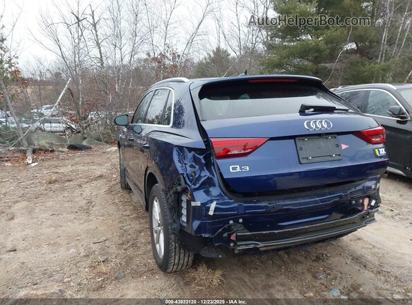 WA1DECF31N1086792 2022 AUDI Q3 Blue Tył lewy