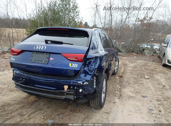 WA1DECF31N1086792 2022 AUDI Q3 Blue Tył prawy