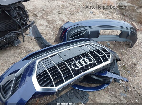 WA1DECF31N1086792 2022 AUDI Q3 Blue Widok zestawu wskaźników