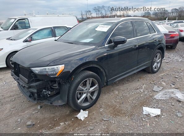 WA1DECF32K1086845 2019 AUDI Q3 Black Front left