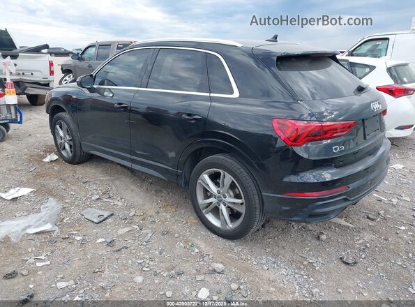 WA1DECF32K1086845 2019 AUDI Q3 Black Rear left