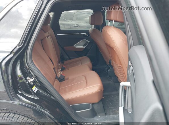WA1DECF32K1086845 2019 AUDI Q3 Black VIN sticker view