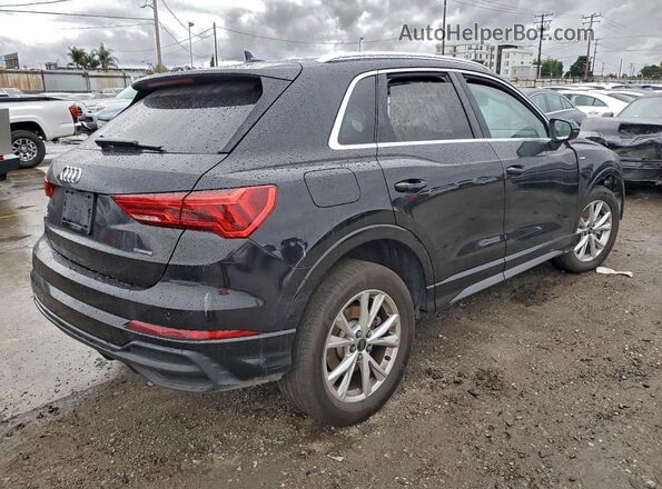 WA1DECF32R1056741 2024 AUDI Q3 Black უკანა მარჯვენა