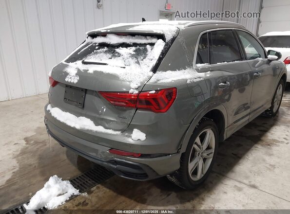 WA1DECF33M1039195 2021 AUDI Q3 Серый Вид спереди
