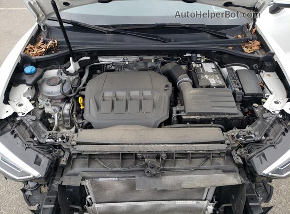 WA1DECF34R1025698 2024 AUDI Q3 White Vista del compartimento del motor