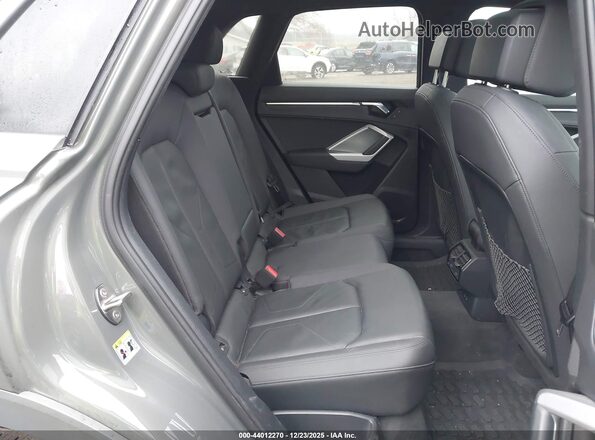 WA1DECF35L1018377 2020 AUDI Q3 Gray VIN sticker view