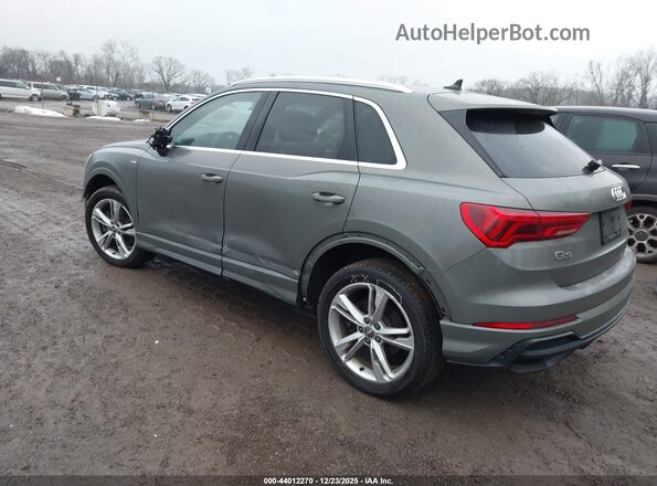WA1DECF35L1018377 2020 AUDI Q3 Gray Rear left