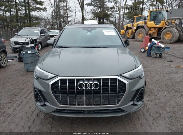 WA1DECF35L1018377 2020 AUDI Q3 Gray Rear interior view