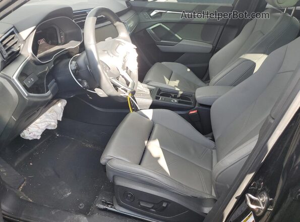 WA1DECF35R1143839 2024 AUDI Q3 Black წინა სალონის ხედი