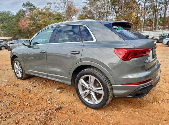 WA1DECF36L1045622 2020 AUDI Q3 Серый Задняя левая четверть