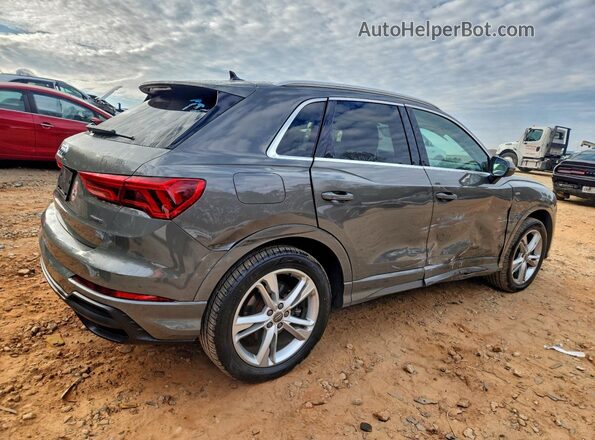 WA1DECF36L1045622 2020 AUDI Q3 Серый Задняя правая четверть