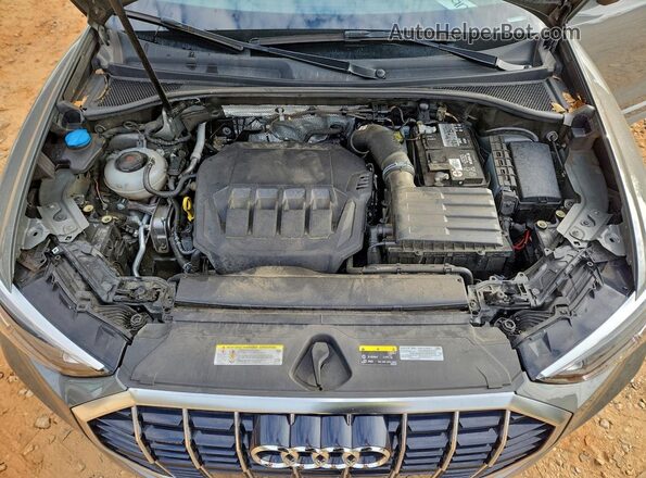 WA1DECF36L1045622 2020 AUDI Q3 Серый Вид подкапотного пространства