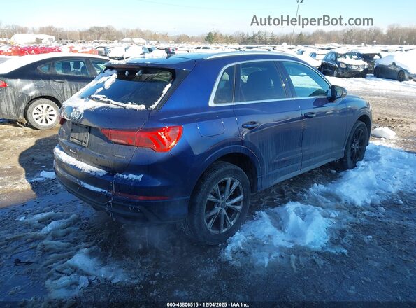WA1DECF38N1125913 2022 AUDI Q3 Blue Trasero derecho