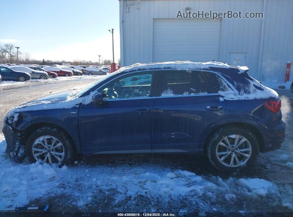 WA1DECF38N1125913 2022 AUDI Q3 Blue Vista interior de 360 grados