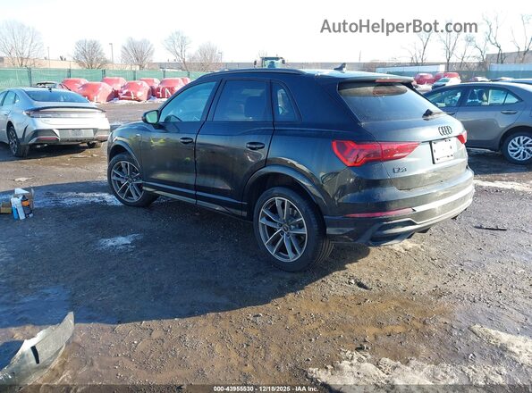 WA1DECF39R1135355 2024 AUDI Q3 Black უკანა მარცხენა