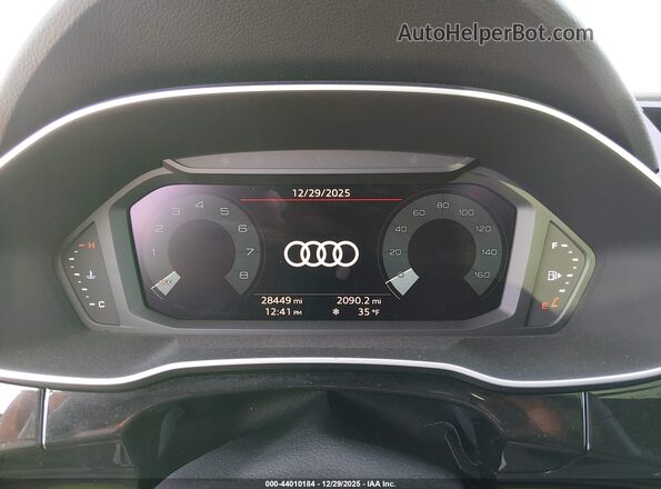 WA1DECF3XS1018812 2025 AUDI Q3 Black 
