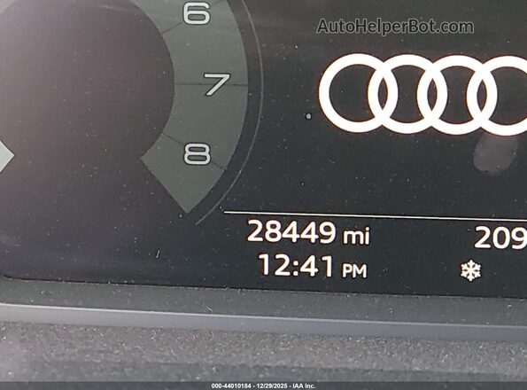 WA1DECF3XS1018812 2025 AUDI Q3 Black 