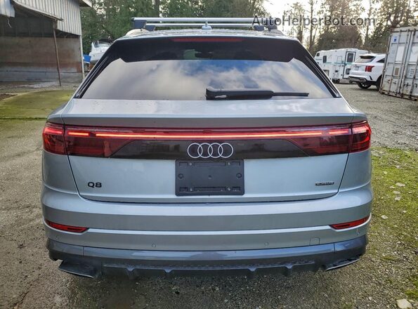 WA1DVBF1XSD036444 2025 AUDI Q8 Silver Widok z tyłu
