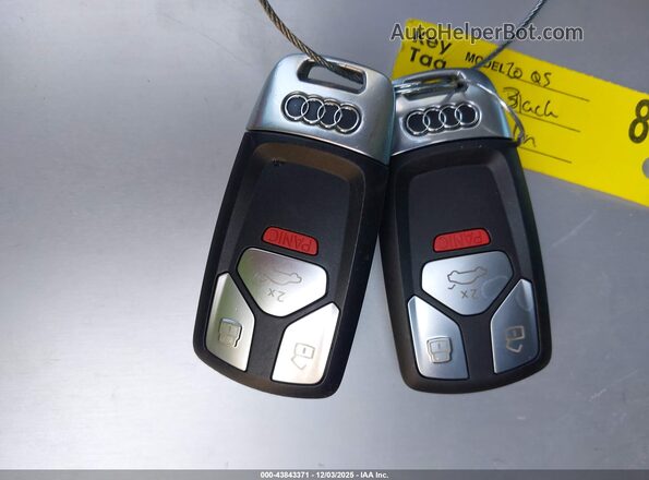 WA1E2AFY0L2080101 2020 AUDI Q5 Black Widok deski rozdzielczej